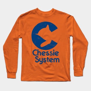 Chessie System Blue Long Sleeve T-Shirt